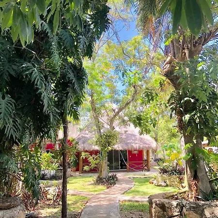 Ch'Ejum Bungalow Cancún Exterior foto